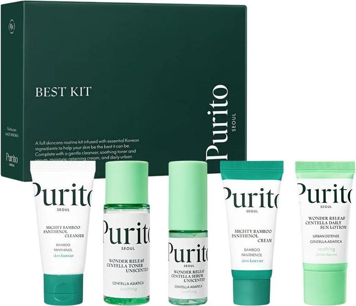Image du produit Purito Meilleur kit de Séoul (Kit de soins du visage)