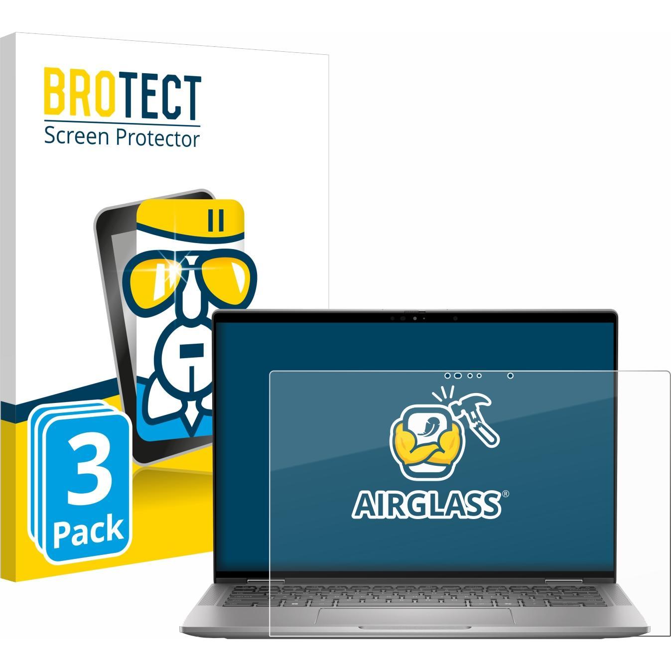 BROTECT AirGlass Panzerglasfolie (7450"), Notebook Schutzfolie