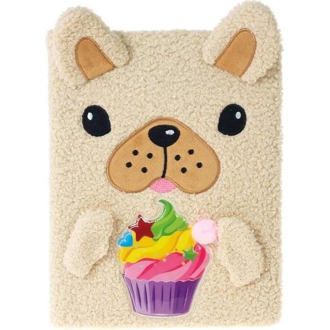 Adar, Quaderni + Bloc notes, Plüsch-Notizbuch MIX