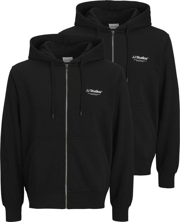 Produktbild Jack & Jones - Soho - Sweatjacke / Hoodie - 2er Pack (M Schwarz) (M)