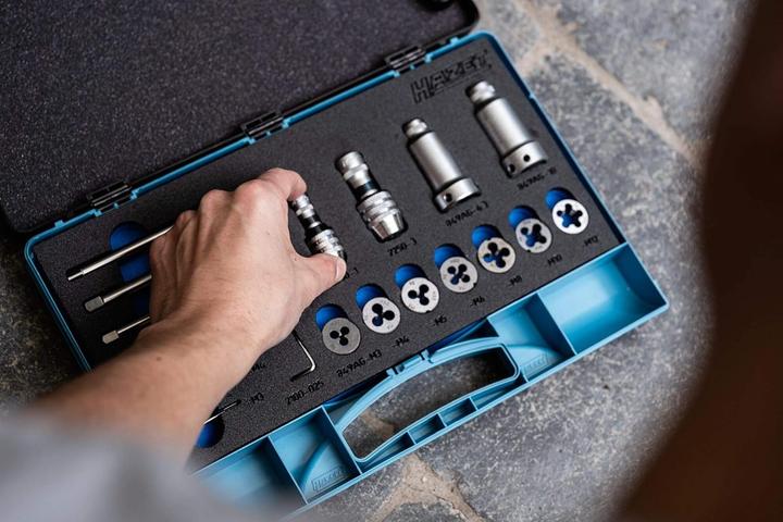 Produktbild HAZET Gewindeschneid Satz 849 ∙ Anzahl Werkzeuge: 21