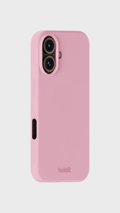 Produktbild Holdit Silikonhülle iPhone 16 Rosa (Apple iPhone 16)