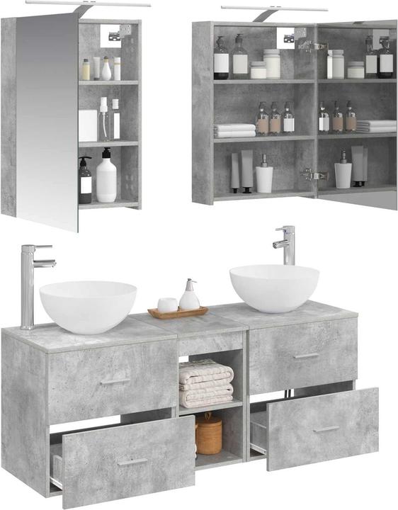 Produktbild vidaXL LED Badezimmer Set