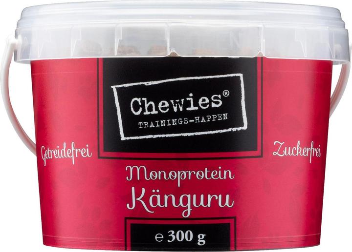 Image du produit Chewies Bouchées d'entraînement kangourou (Adulte, 8 pcs, 300 g)