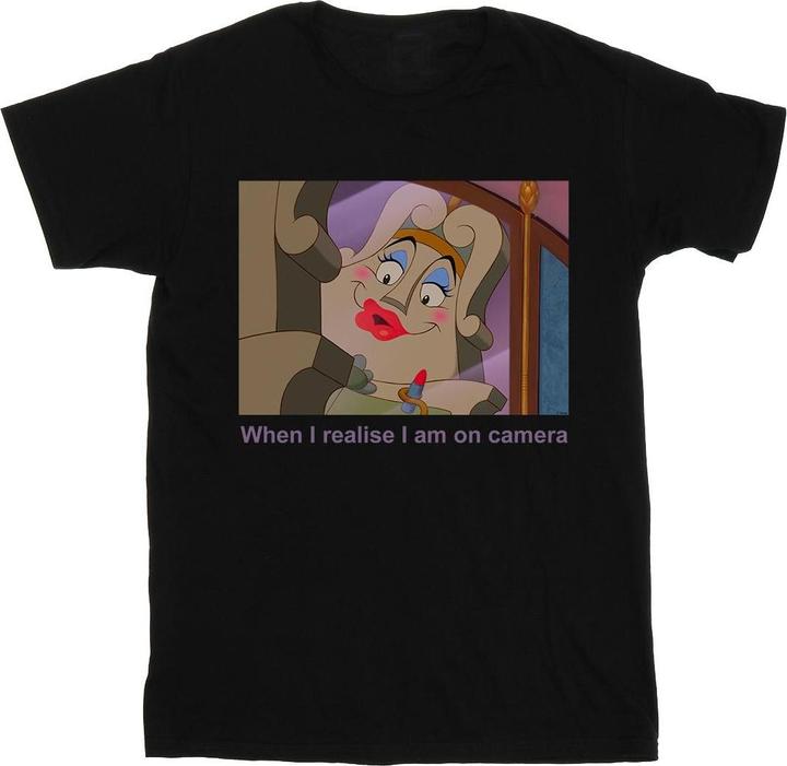 Disney Beauty And The Beast Madame De La Grande Bouche TShirt Mädchen (104)