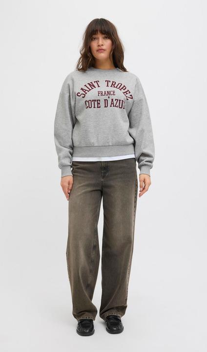 Actual product image JJXX Jxmerle Rlx Short Ls Crew Swt Ln (M)