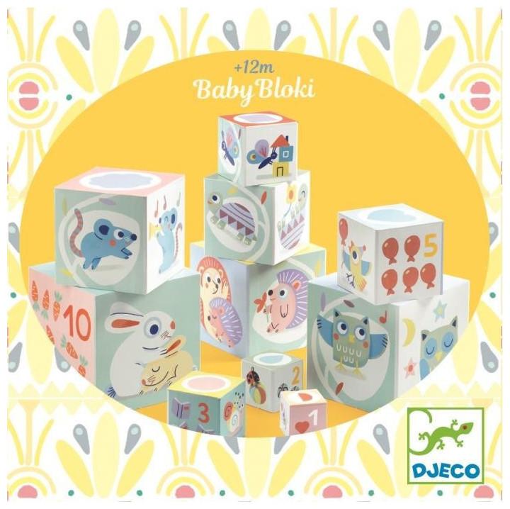 Produktbild Djeco BabyBloki Pyramide (10 Würfel)