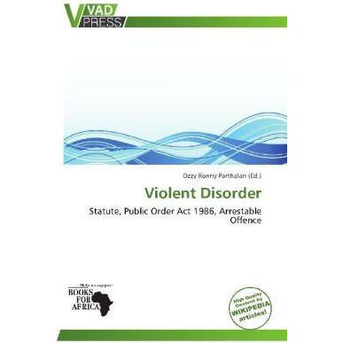 Violent Disorder, Fachbücher