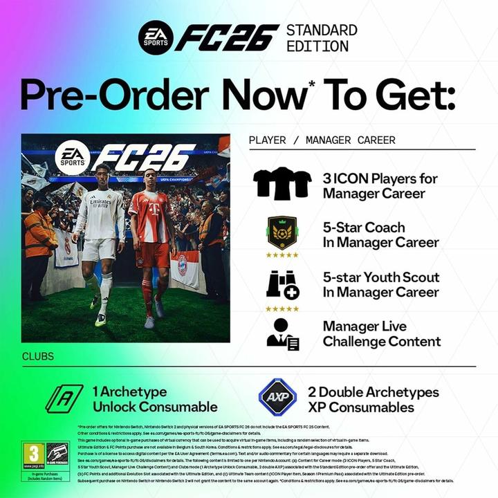 Immagine prodotto EA Games EA Sports FC 26 (PS4, FR)