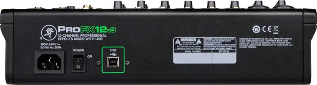 Actual product image Mackie ProFX12v3 (Studio- and Livemixer)