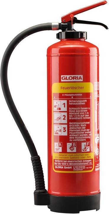 Magni Rechargeable grease fire extinguisher 6 litre FA 6 EASY fluorine-free (A, F)