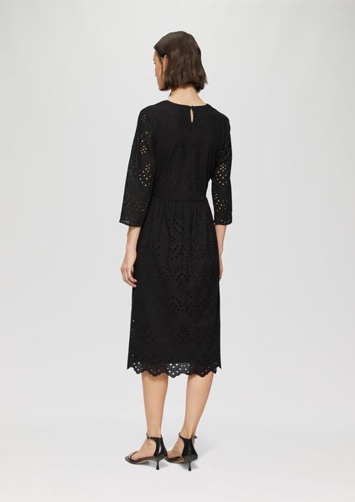 Produktbild S.Oliver Kleid Midikleid aus Broderie Anglaise (40)