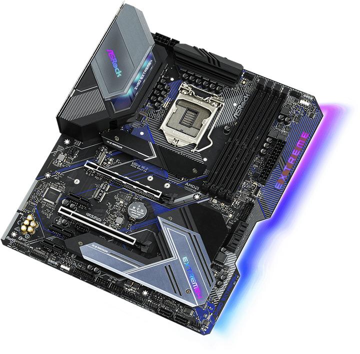 Produktbild AsRock Z490 Extreme4 (LGA 1200, Intel Z490, ATX)