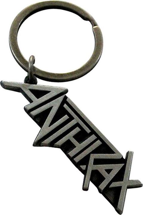 Actual product image Anthrax Logo Keyring