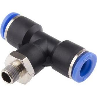 Rs Pro, Rohrverbindungstechnik, Branch Tee Adaptor, R1/8 x 10 mm (T-Verbindung)