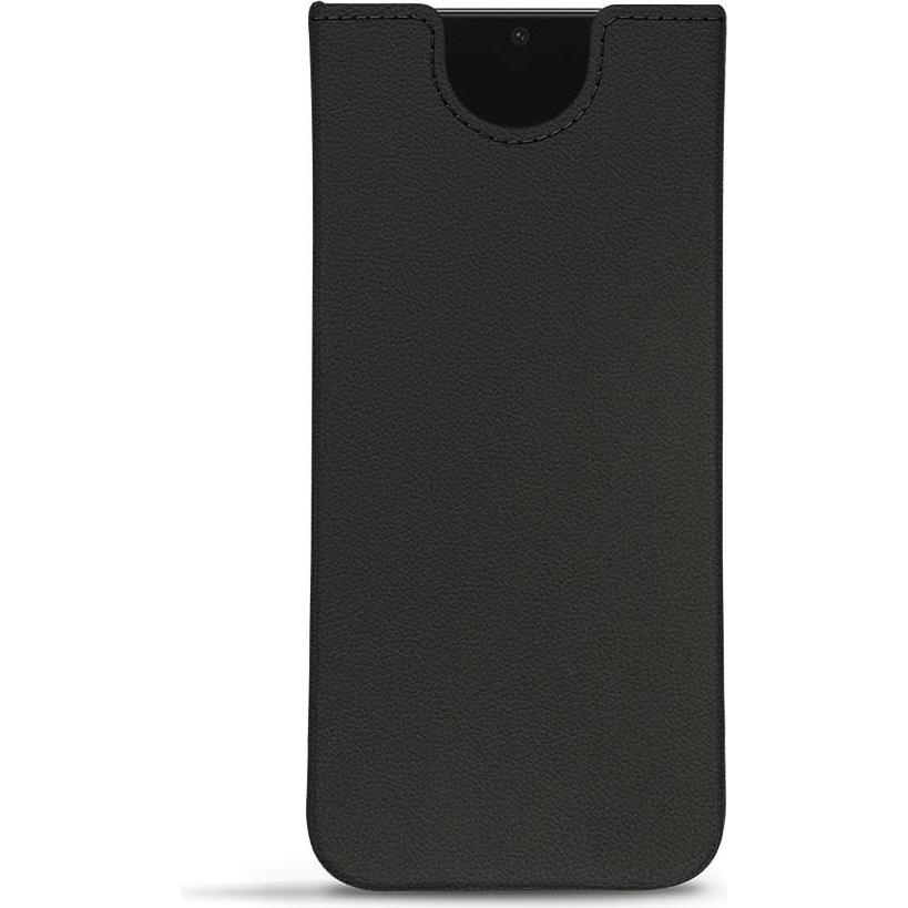 Noreve Lederschutzhülle (Samsung Galaxy S21+), Smartphone Hülle, Schwarz