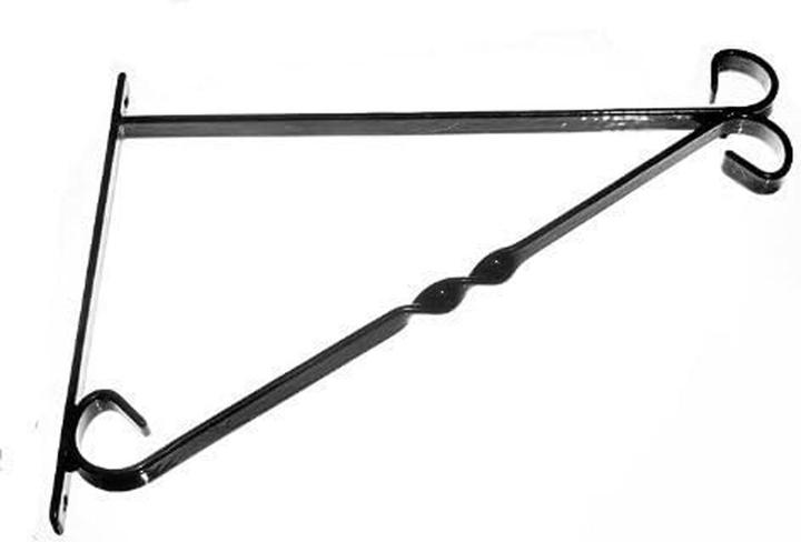 Leecroft Hängekorbhalterung Schwarz 15"