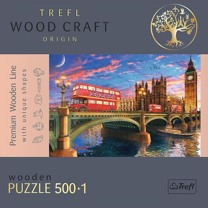 Produktbild Trefl Holz Puzzle Westminster London 500+1T (501 Teile)
