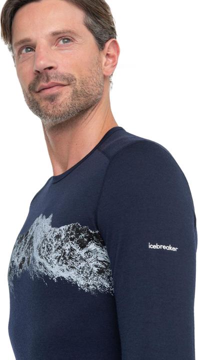 Image du produit Icebreaker 200 Oasis L/S Crewe Remarkables (S)