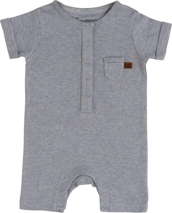 Produktbild Baby's only Strampler kurzer Ärmeln Melange grau - 68 (68)