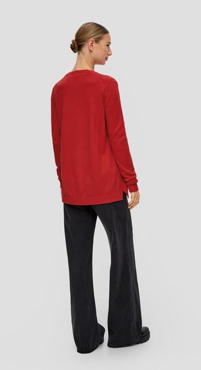 Produktbild s.Oliver Strickjacke Longcardigan aus Baumwolle und Viskose (36)