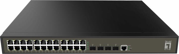 Produktbild LevelOne Switch 8x GE GEL-1061 4xGSFP (28 Ports)