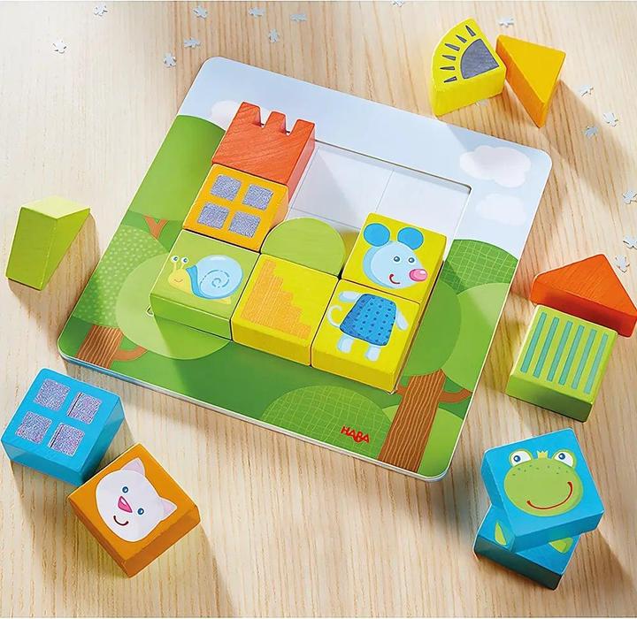 Produktbild Haba Legespiel Tierisch quadratisch
