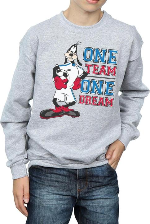 Immagine prodotto Disney Goofy One Team One Dream Felpa Ragazzi (140, 146)