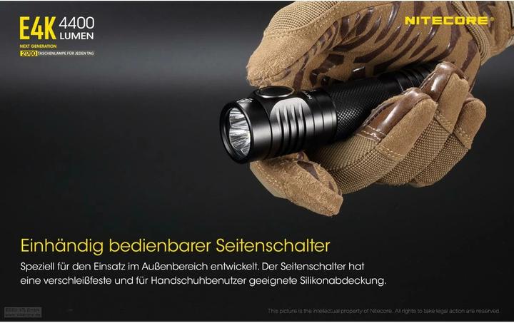 Image du produit Nitecore E4K - 4400 Lumen (11.75 cm, 4400 lm)