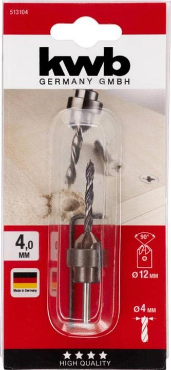 Actual product image kwb Plug-on counterbore/deepest/Bo.4 (4 mm)