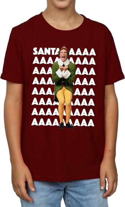 Produktbild Elf Buddy Santa Scream TShirt Jungen (128)