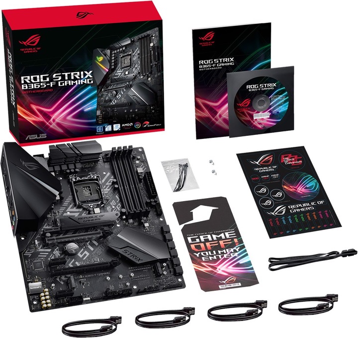 Actual product image ASUS ROG Strix B365-F Gaming (LGA 1151, Intel B365, ATX)