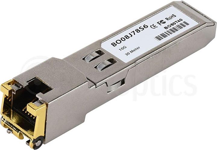 Actual product image BlueOptics MikroTik S+RJ10 Compatible SFP+ BO08J78S6