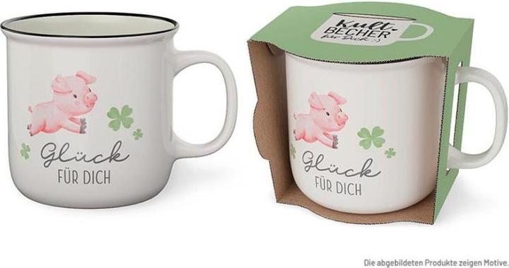 Lavida Kaffeebecher Liebe Wünsche Glück (250 ml, 1x)