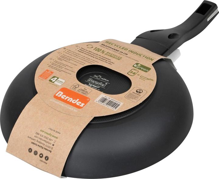 Produktbild Berndes Bratpfanne Alu Recycled Induction 24 cm (24 cm, Bratpfanne, Aluminium)