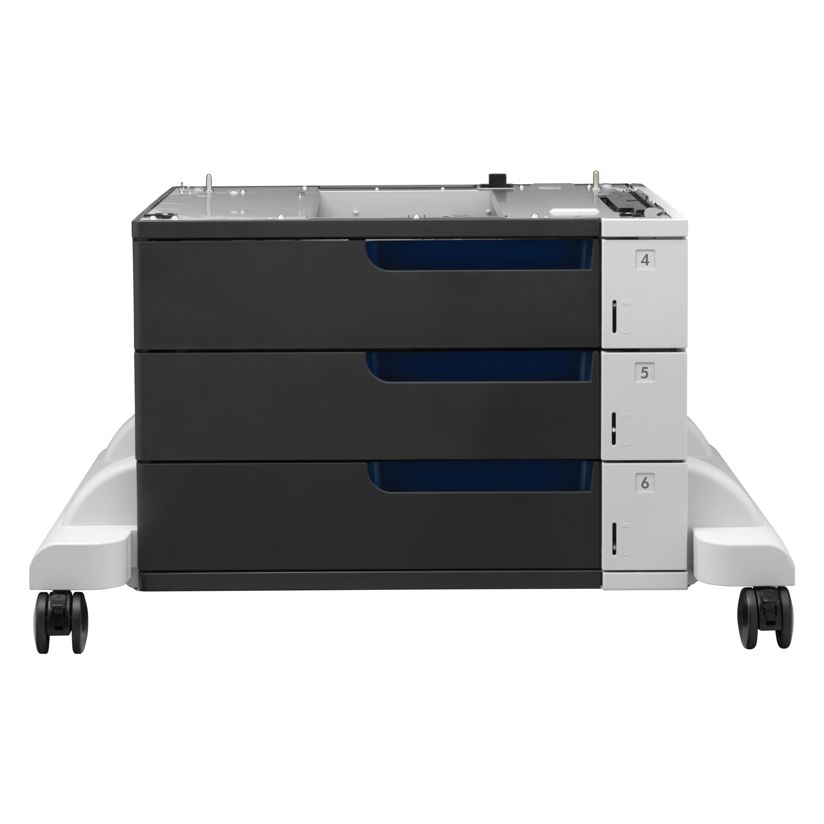 HP CE725A Papiereinzug 3x 500 Blatt inklusive Unterstand, Drucker Zubehör