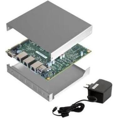 Varia OPNsense Komplettsystem mit AMD APU3E4, 4GB RAM, silber, Entwicklungsboard + Kit
