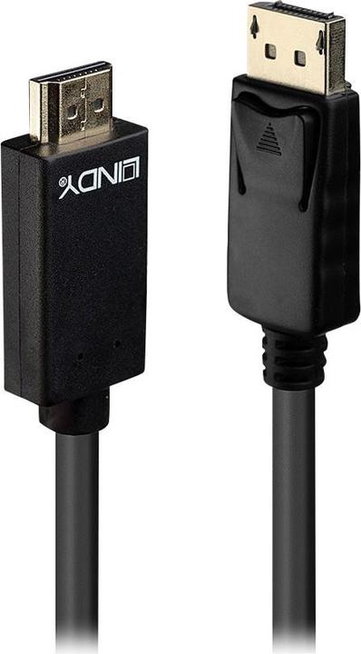 Actual product image Lindy DisplayPort — HDMI (Typ A) (0.50 m, HDMI, DisplayPort, 1.4)
