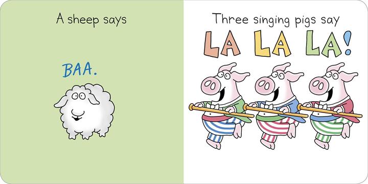 Produktbild Moo, Baa, La La La! (Englisch, Sandra Boynton, 1982)