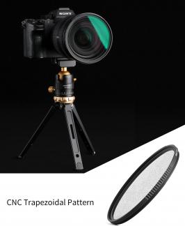 Produktbild K&F Concept Nano-X MRC Black Mist 1/2 Diffusionsfilter – 82 mm (82 mm, Diffusionsfilter)