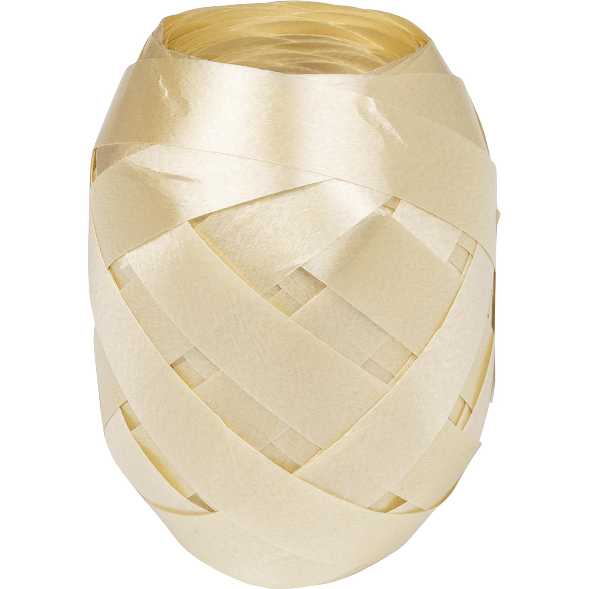 Thumbnail - Stewo, Geschenkverpackung, Geschenkband Poly 258341565 braun hell 10mmx30m (Geschenkband)