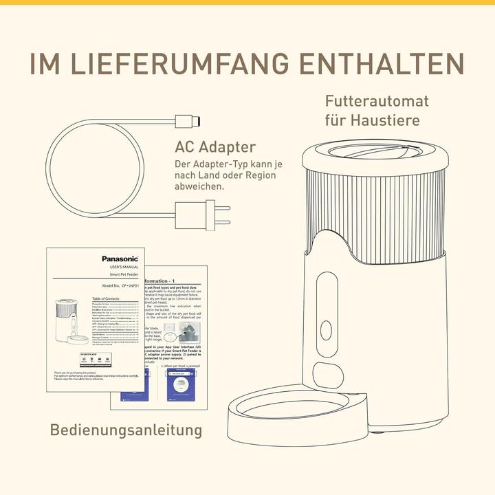 Image du produit Panasonic Smart Pet Feeder (280 cl)