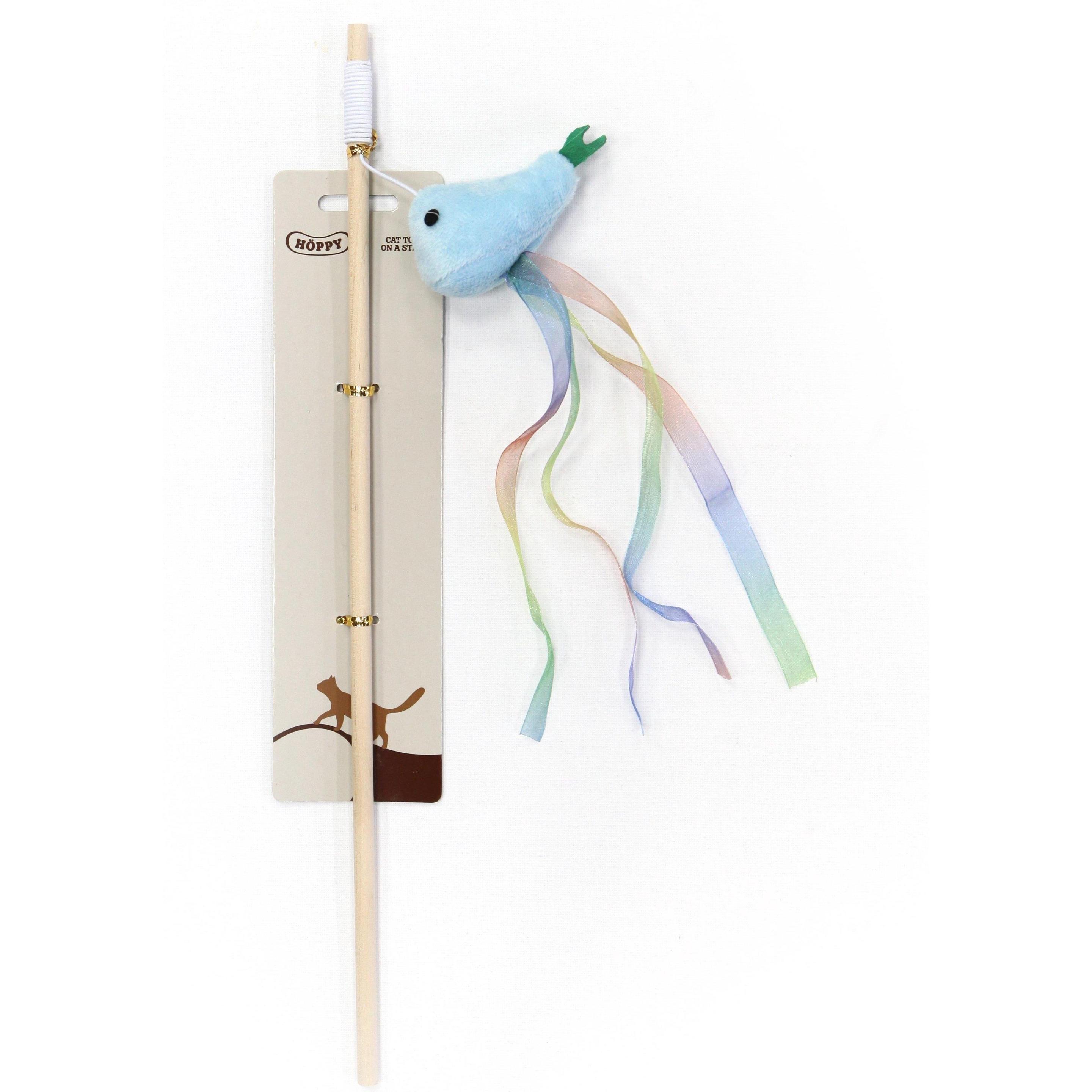 Hoppy Pets Toy Stick Sea Animal For Cats, Katzenspielzeug