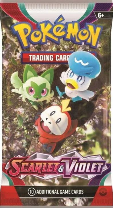 Produktbild Pokémon Pokemon KP01 Karmesin&Purpru Booster (Deutsch, Booster Pack)