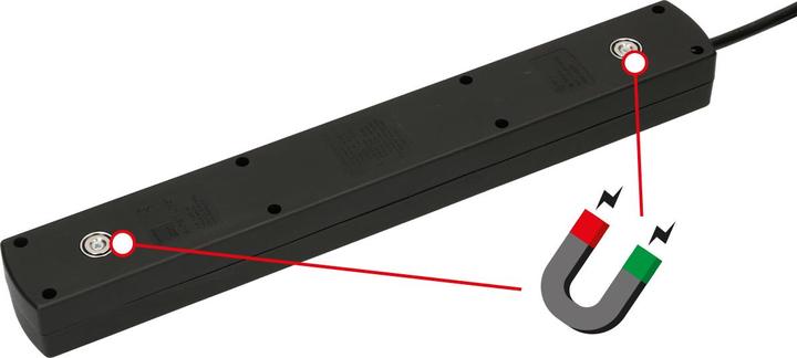 Image du produit Max Hauri Safety Line avec interrupteur (6 x, Type 13, 3 m)