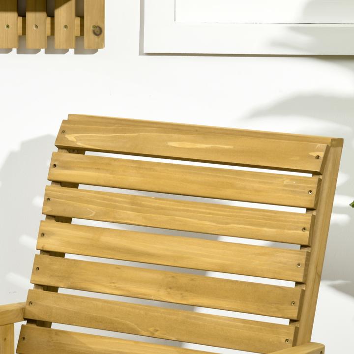 Immagine prodotto Outsunny Sedia a dondolo