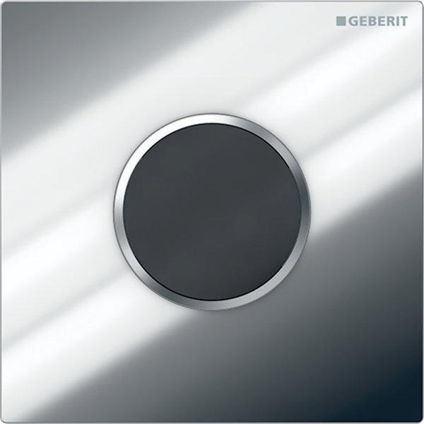 Produktbild Geberit Urinalsteuerung HyTronic Sigma 10 berhrungslos Infrarot Batteriebetrieb chrom hochglanz/ch