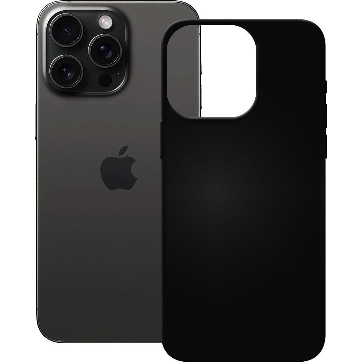 Pedea Soft TPU Case (Apple iPhone 16 Pro Max), Smartphone Hülle, Schwarz