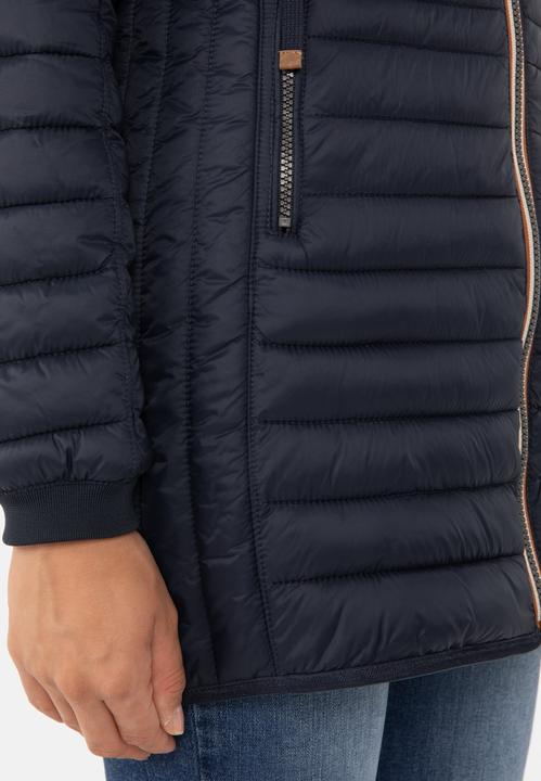 Actual product image Camel Active Long quilted jacket with detachable hood (36)