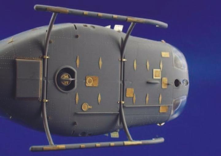Actual product image Eduard UH-1C Huey Exterior for Academy Kit